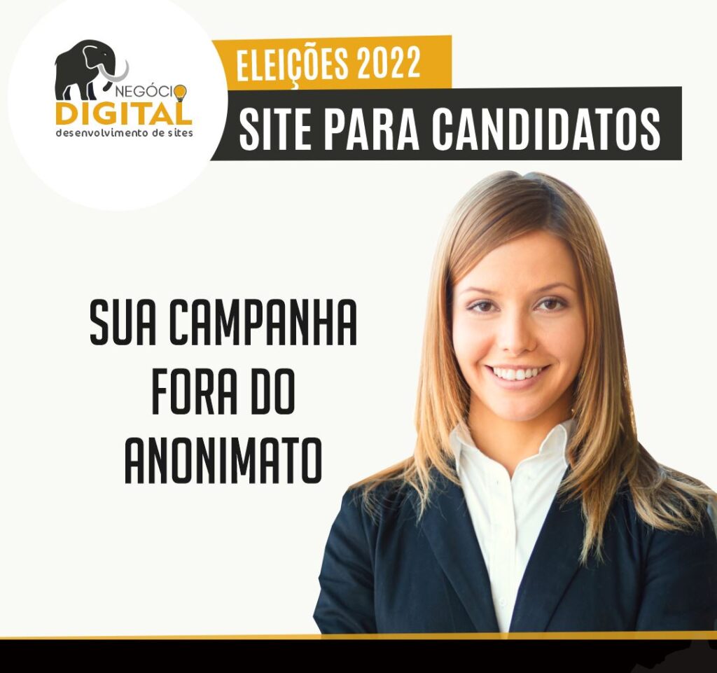 Criação de Sites em Brasília - Logo da Negócio Digita - Criação de Sites - Eleições - Site para candidatos