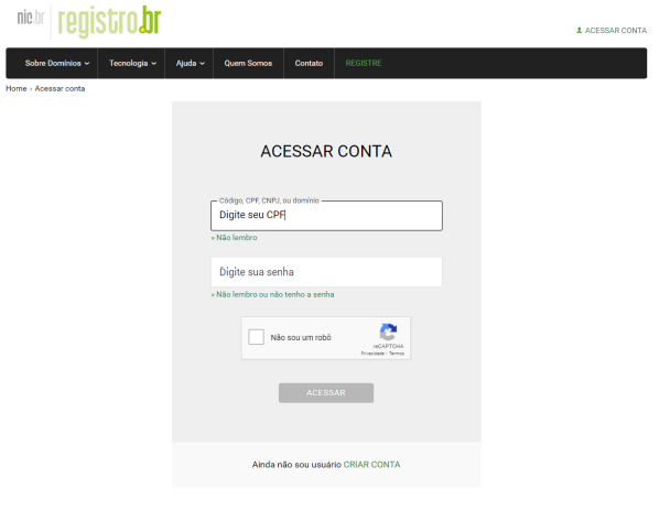 Negocio Digital - Criação de Sites em Brasília - Manual de Configuração do DNS