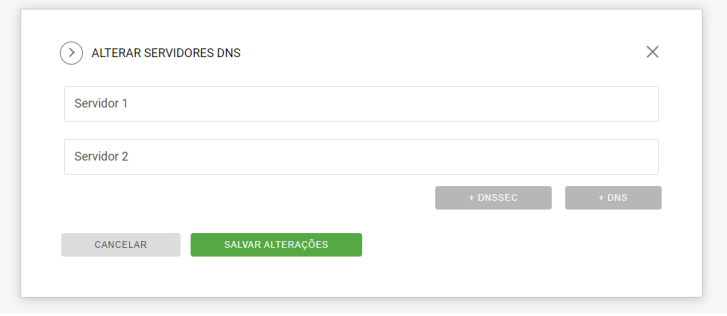 Negócio Digital - Criação de Sites em Brasília - Configuração de DNS - Passo 4 - Preenchendo os DNS 