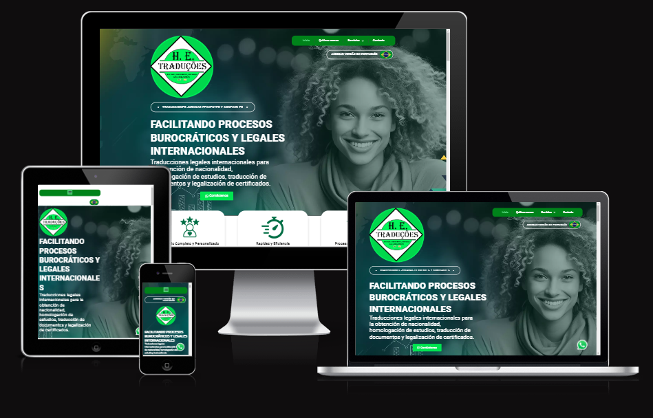 he traducoes PROJETOS EM DESTAQUE​