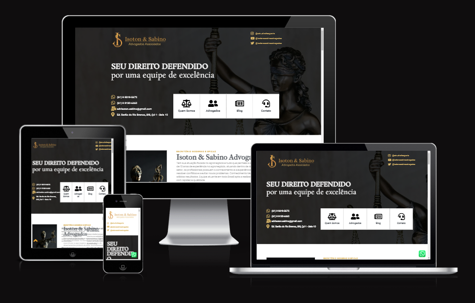 isotonESabino PROJETOS EM DESTAQUE​