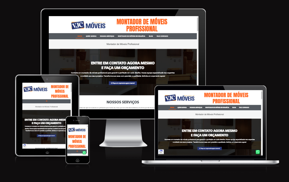 vjcMontadorDeMoveis PROJETOS EM DESTAQUE​