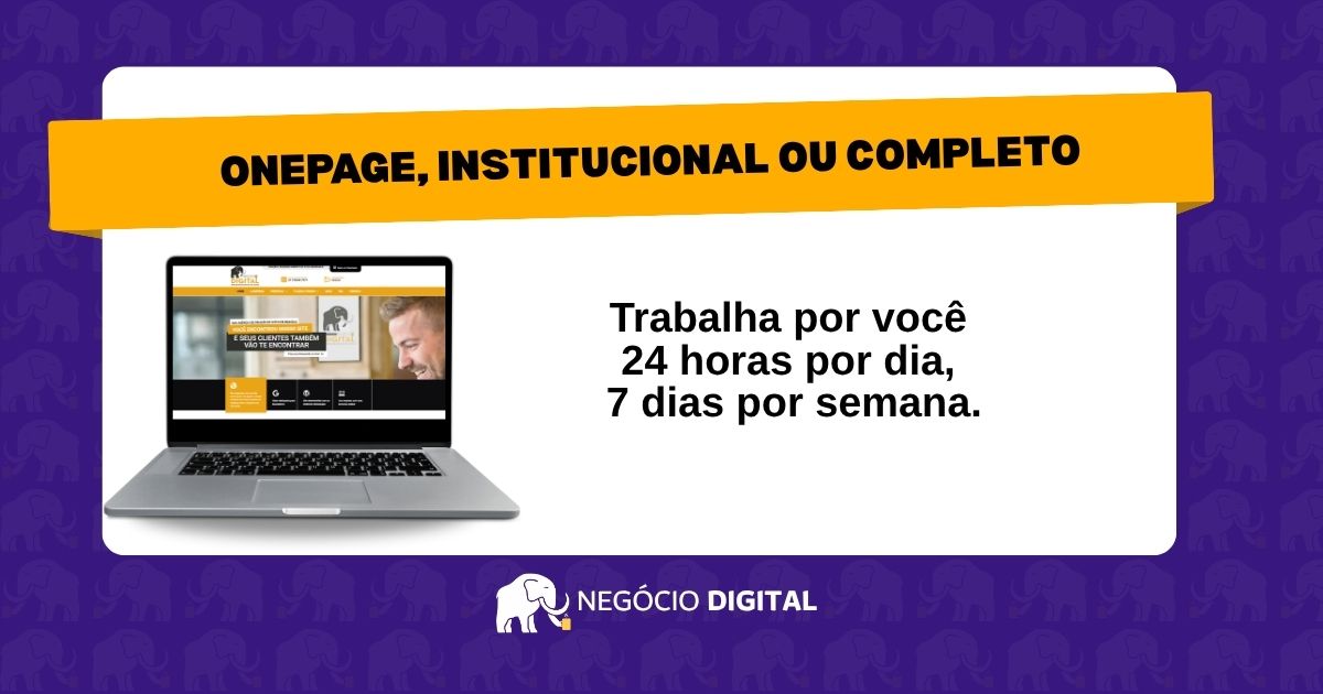 Leia mais sobre o artigo OnePage, Institucional ou Completo: qual tipo de site sua empresa precisa?